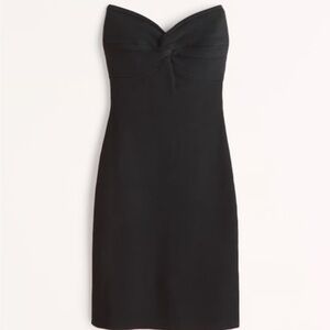 Abercrombie & Fitch Black Strapless Knit Dress Woman’s Small